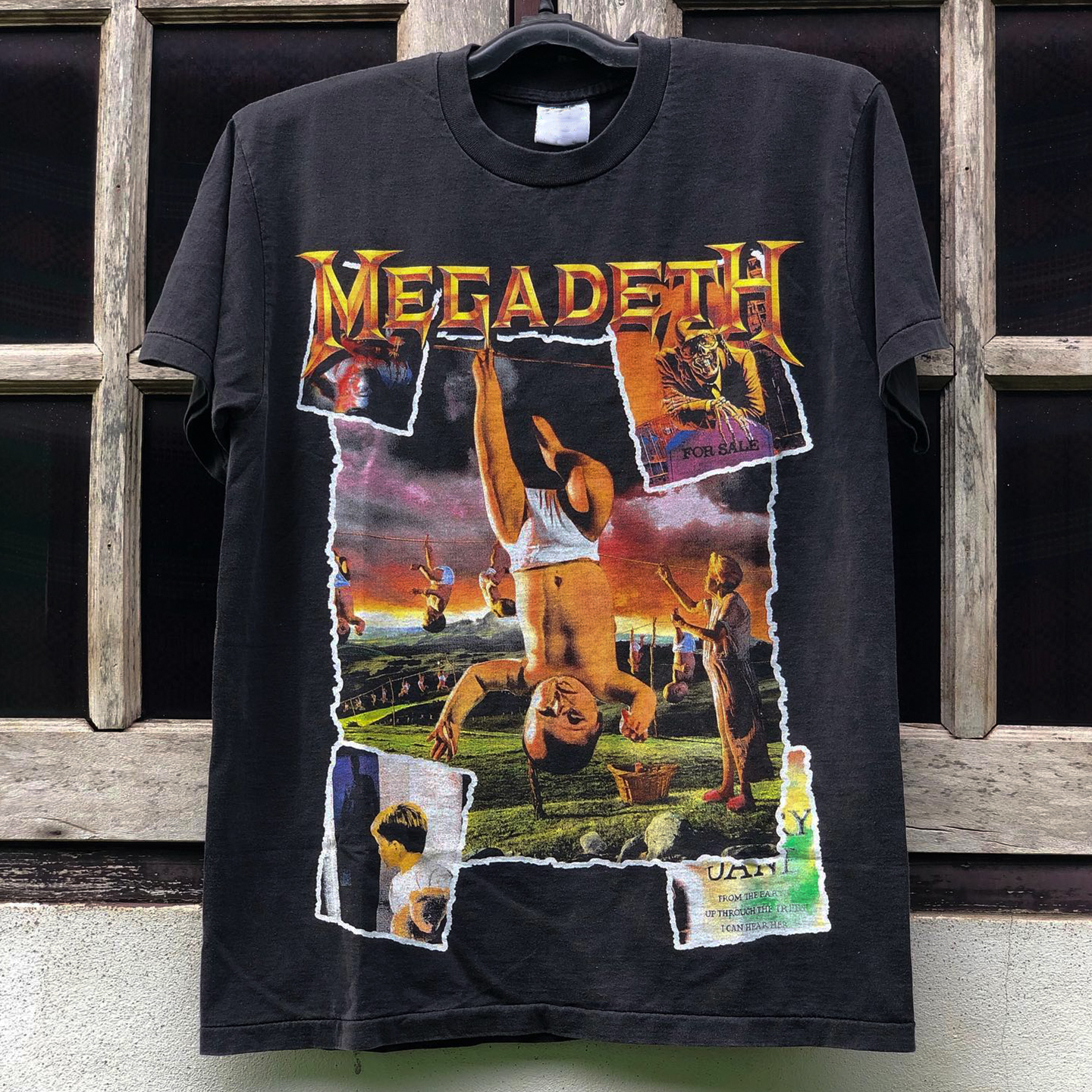 麦格帝斯乐队美式重磅棉短袖T恤