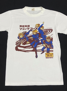 Sonic Youth音速青年乐队KurtCobain科特柯本同款经典短袖男女T恤