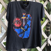 Slayer乐队欧美激流金属oldschool复古短袖 小众慵懒风男女宽松T恤