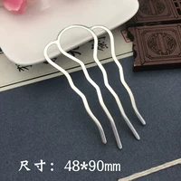 Чистая медь, электрофорез с большими четырьмя зубами, серебро, 1 шт.