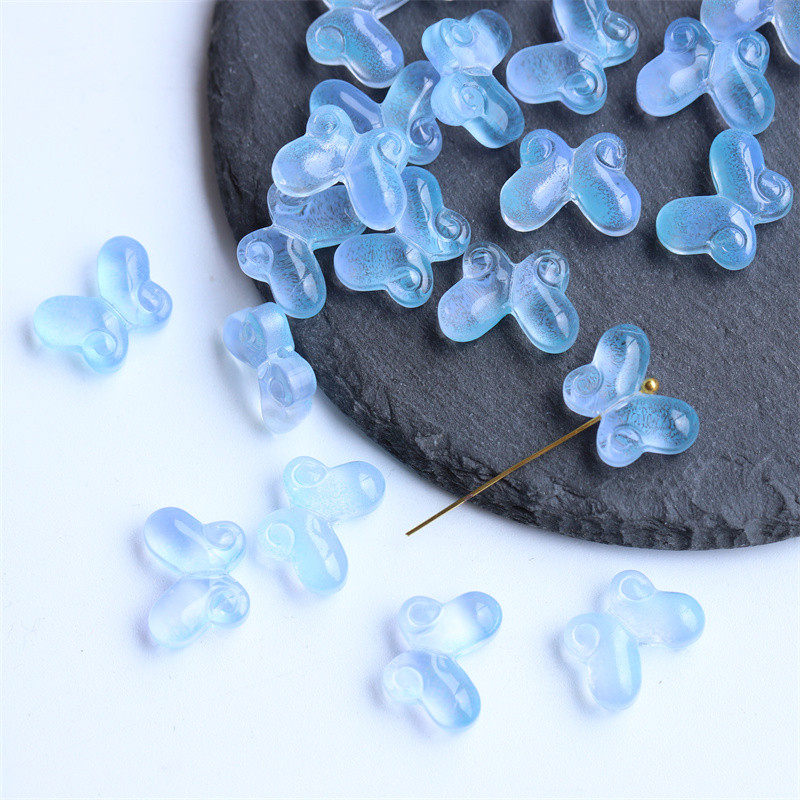 20个价11*15mm琉璃中孔胖蝴蝶古风发簪流苏串珠手链项链材料,饰品/流行首饰/时尚饰品新,其他DIY饰品配件,淘宝优惠券,粉丝福利购,淘宝优惠卷