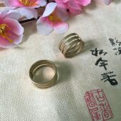 早月DIY黄铜指扣工具戒指掰开口圈手工古风发簪头饰材料