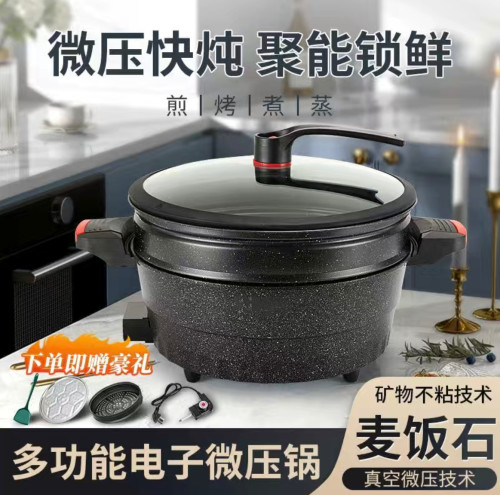 德国多功能电子微压锅蒸煮一体锅