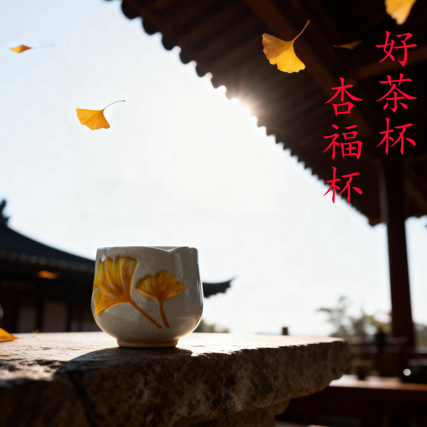 茶杯木叶盏陶瓷主人杯单杯定制