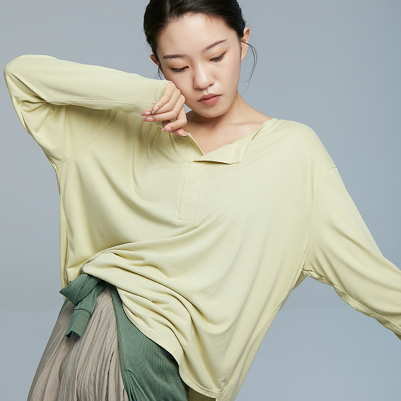 华丽独秀宽松舞蹈练功服现代舞服