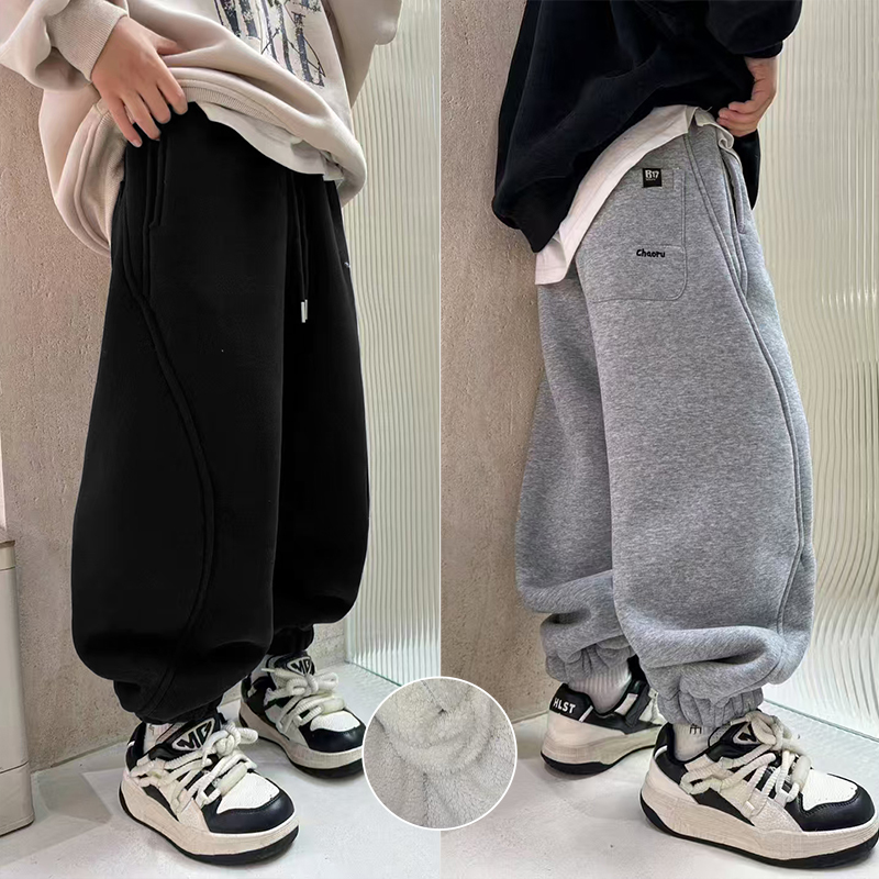 24冬装新款男童女童运动裤