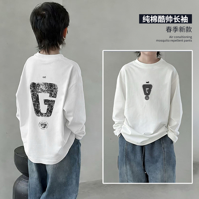 牛哆哆中大童韩版打底洋气长袖潮