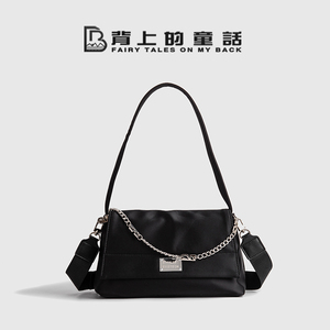 高级质感包包女2023新款时尚百搭单肩斜挎包ins小众牛津布腋下包