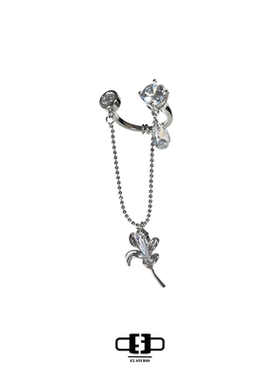 E5 STUDIO/E5集原创合金花蕊生机开口简约风戒指