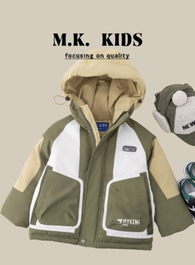 MK品牌儿童冬款棉衣DG70218