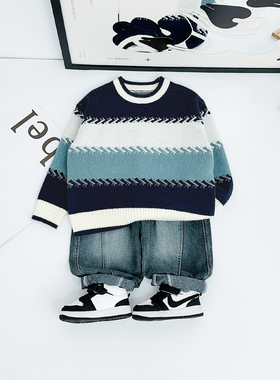 男童毛衣打底衫儿童衣服2025秋新款秋装潮 TLL25308