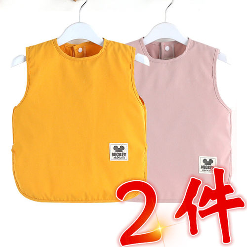 宝宝吃饭围兜儿童防水罩衣男女