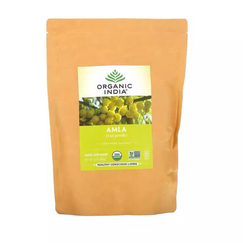 Organic India 油柑子果粉454g肠道消化健康免疫提高肠道清洁排便