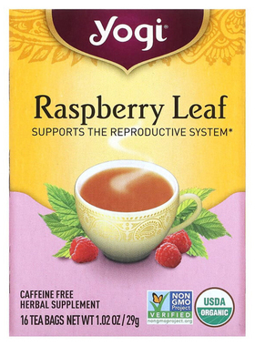 Yogi Tea现货女性生理期调理茶原生态用覆盆子叶制成支持健康循环