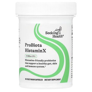 美国Seeking Health益生菌组胺X6种菌株100亿CFU60粒肠胃机体抵抗