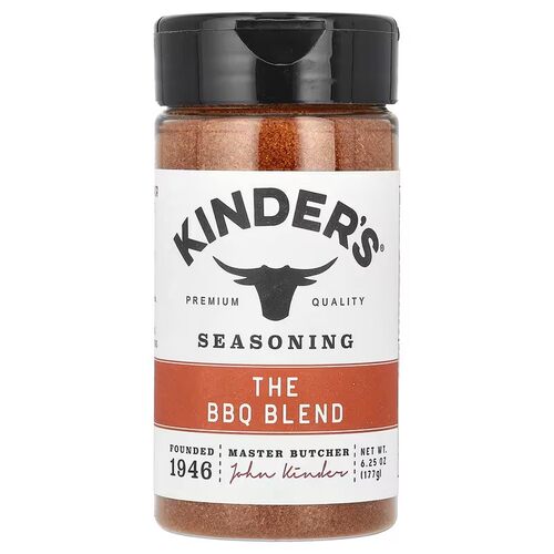 美国KINDER'S无盐调味料BBQ德州烤肉烧烤料大蒜草本浓郁芳香68克