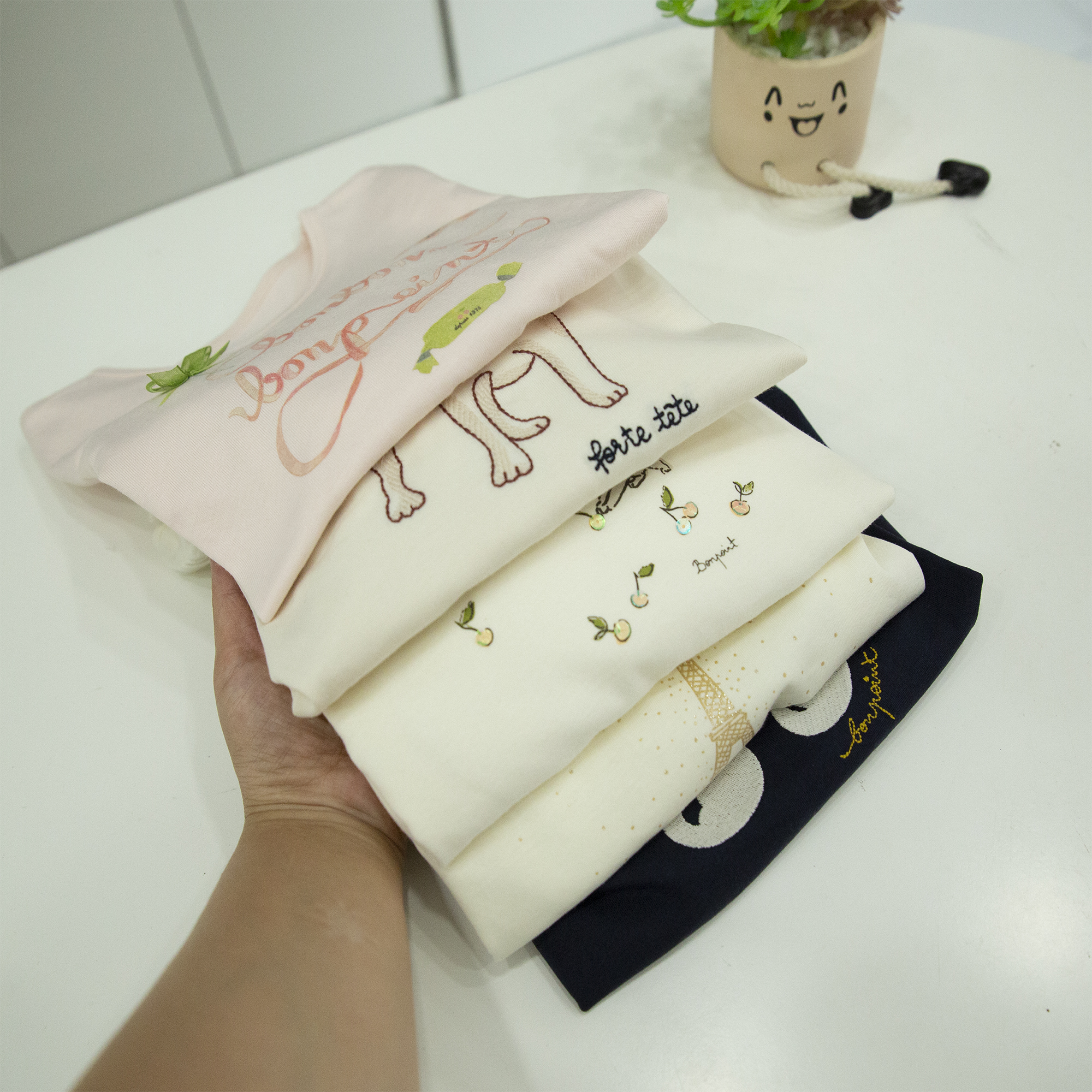 法单正货!超精致儿童长袖T恤