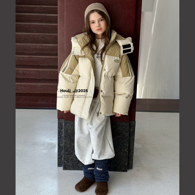 品牌正品！保真！国标90白鸭绒！男童女童超好看配色加厚羽绒服