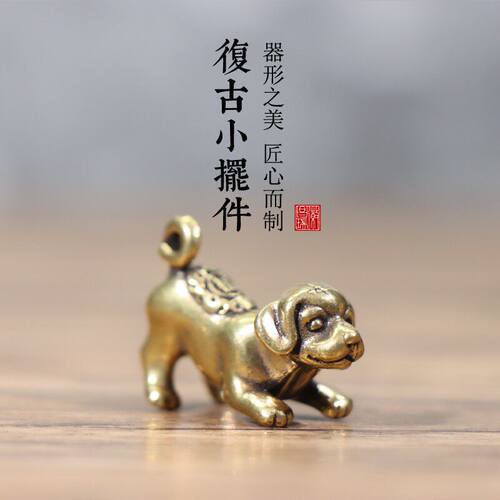 黄铜实心多功能创意毛笔笔搁笔架学生国画书法用品压纸金属镇尺纸