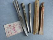 七十年代老货老式 木工凿手工锻打木凿子重型扁凿DIY怀旧木工工具