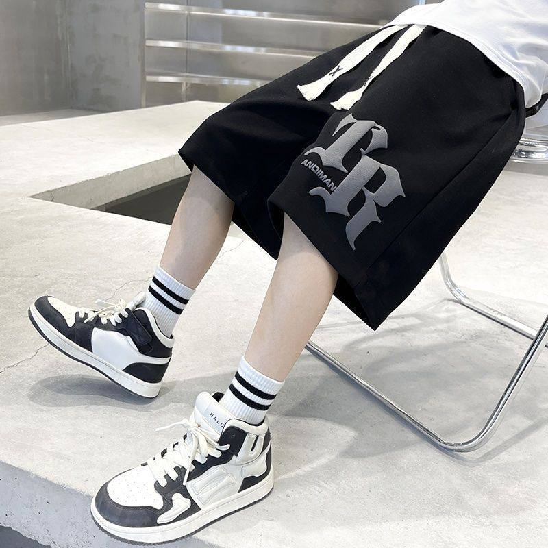 男童夏装纯棉短裤2025新款夏季中大童装男孩夏款运动五分裤子潮,童装/婴儿装/亲子装,裤子,淘宝优惠券,粉丝福利购,淘宝优惠卷