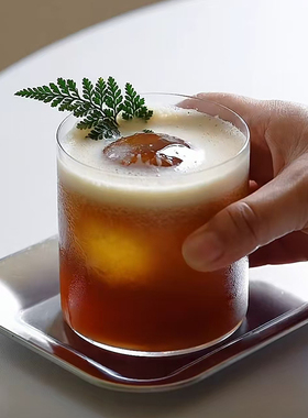 超薄鸡尾酒杯海波柯林杯长饮杯果汁杯直身水杯宽口玻璃杯子咖啡杯
