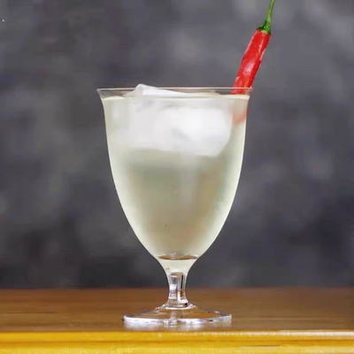 日式矮脚反口司令杯调酒鸡尾酒杯酒吧创意饮品玻璃水杯特调咖啡杯