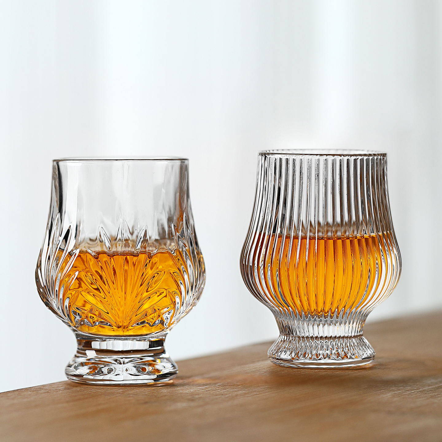 高档闻香杯威士忌酒杯品鉴杯大肚洋酒杯子郁金香干邑杯个人专用