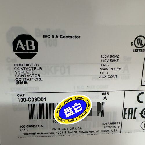 议价接触器100-C09D01100-C09D10100-C12D10