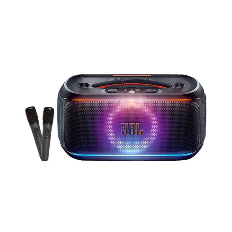 JBL PARTYBOX ON-THE-GO 2代户外便携K歌音箱无线话筒蓝牙音响