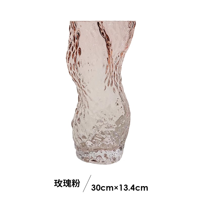 丹麦进口Hein Studio玻璃花瓶客厅餐桌装饰摆件北欧艺术感插花器