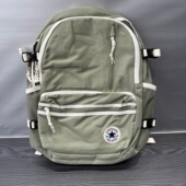 CONVERSE匡威新款 X0S 绿色大容量男女休闲双肩包电脑包书包UA5797