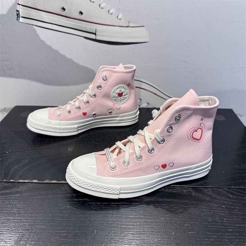 帆布鞋Converse/匡威高帮女子