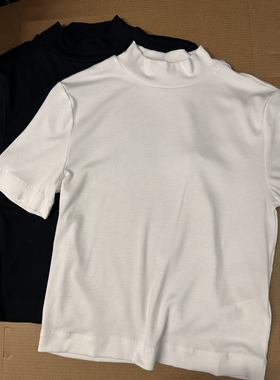 aritzias babaton 简约个性潮款 气质莫代尔弹力短袖女T上衣SML码