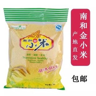 河北邢台南和金米食用吃的24年新小米南和小米粗粮农家米包邮