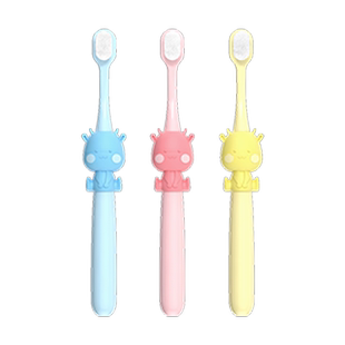 儿童牙刷高密软毛万根毛宝宝0-3-6-12岁小孩宝宝男女小孩呵护
