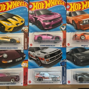 2025P批次风火轮批次合金小车收藏跑车C4982招财猫240保时捷