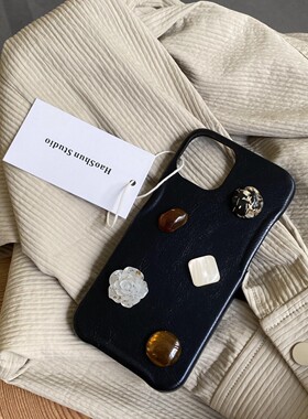 ins花蕊配饰适用pura70pro+华为mate70pro/mate60/50/40/30pro手机壳p60pro皮质秋冬p50p40气质女款p30高级感