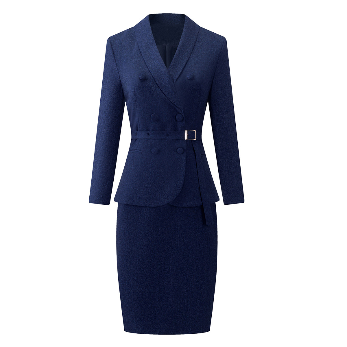 BLAZER WOMENS AUTUMN NEW LONG SLEEVE PROFESSIONAL SUIT HOTEL FRONT DESK PROPERTY MANAGER CUSTOMER SERVICE WORKWEAR BUSINESS