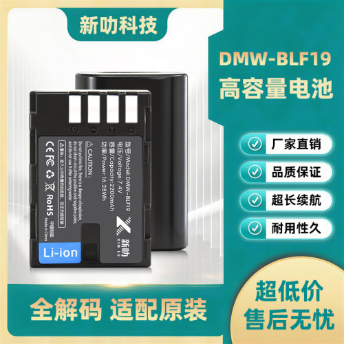 DMW-BLF19E适用松下DMC-GH5S GH5LGK GH5GK G9 G9GK-K电池充电器