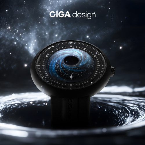 CIGAdesign玺佳黑标联名机械表