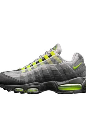 Nike Air Max 95 OG Neon 舒适百 低帮跑步鞋 灰色 HM4740-001