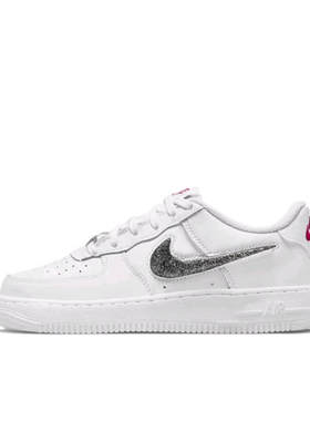 Nike Air Force 1 LV8 (GS) 低帮休闲板鞋 白银色 DC9651-100