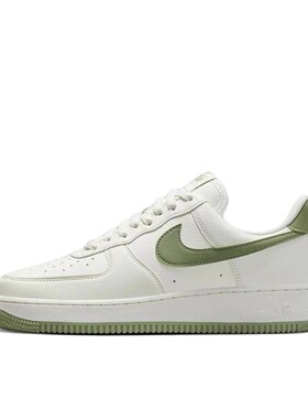耐克Nike Air Force 1白绿低帮运动休闲板鞋DV3808-106远仓