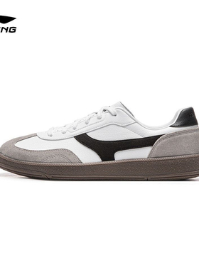 李宁云川2休闲鞋男鞋经典简约T头德训鞋板鞋平底AGCV337-9羊仓