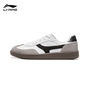 男鞋 平底AGCV337 经典 板鞋 9羊仓 简约T头德训鞋 李宁云川2休闲鞋