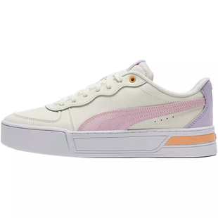 PUMA彪马 Skye 轻便休闲 低帮 板鞋 女款 米白374764-10羊仓