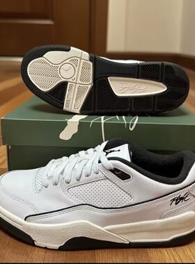 Jordan FLIGHT COURT 舒适百搭 防滑耐磨 低帮 复古篮球鞋