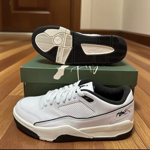 Jordan FLIGHT COURT 舒适百搭 防滑耐磨 低帮 复古篮球鞋