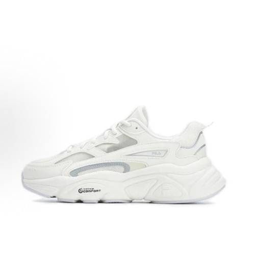 FILA斐乐Mars 1火星S火星1S皮革单层运动女款白灰F12W322109FGS